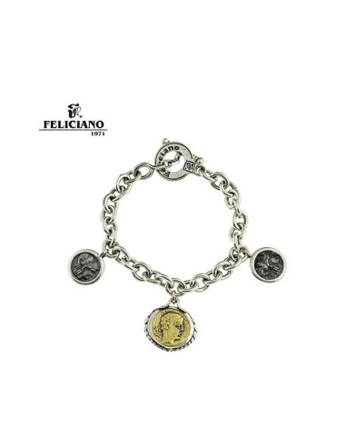 BRB 304 Brazalete  3 monedas romanas, Alejandro...